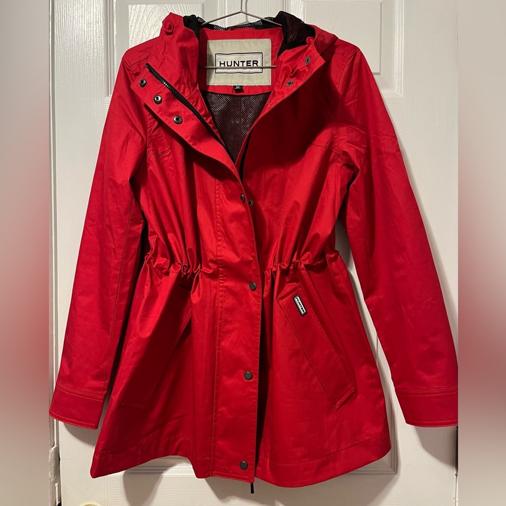 Hunter Brand Red Rain Jacket